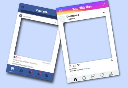 Social media Frame Box